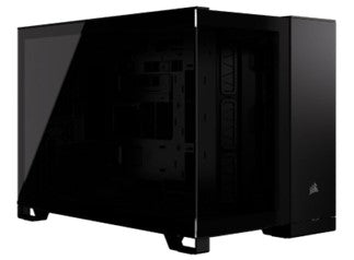 2500X Tempered Glass mATX Mid-Tower, Black