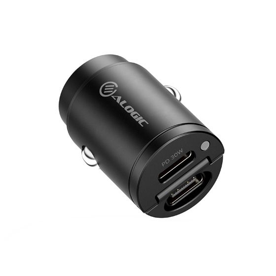 ALOGIC Rapid Power 30W Car Charger 2 X USB-C Ports