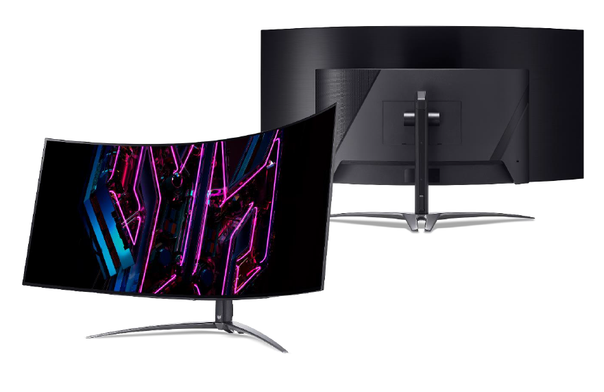 PREDATOR FSYNC,34" HDR10,21:9,CURVE OLED(800R),UWQHD(3440x1440),0.03ms,240Hz,HDMI(2.1)x2,DP(1.4)x1,USB-C(90wPD),Tilt,Height,SPK(2x5W),VESA200x100,3Y