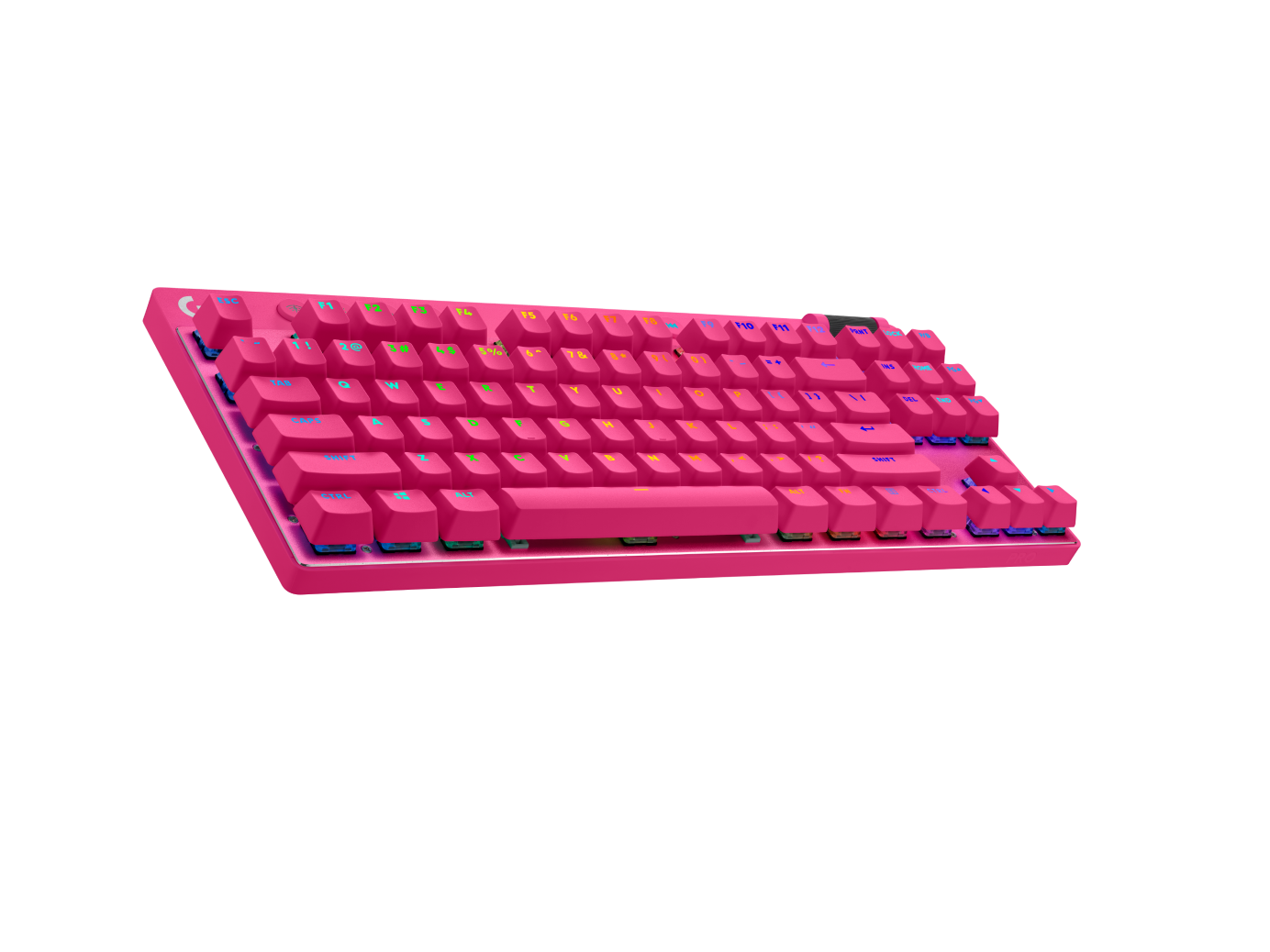 Logitech G PRO X TKL LIGHTSPEED Gaming Keyboard - Magenta