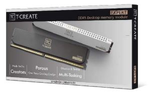 T-Create Expert, White, DDR5, 6000MHz, 32GB Kit(2 x 16GB), U-DIMM, CL38, 1.25V, Limited Lifetime Warranty