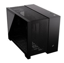 2500D Airflow Tempered Glass Mid-Tower, Black