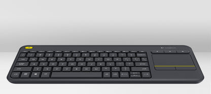 Wireless Touch Keyboard K400 Plus - Black replaces K400r Black