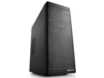 DeepCool Wave V2 Micro-ATX PC Case 390x217x435mm, 0.5mm Thick Black Panels, GPU Up To 320mm, 1xUSB3/2xUSB2