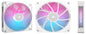 CORSAIR RX RGB Series, iCUE LINK RX120 RGB White, 120mm RGB Fan, Single Fan