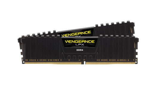 Corsair Vengeance LPX 32GB (2x16GB) DDR4 3600MHz C18 Black Heat Spreader XMP 2.0 Desktop Gaming Memory