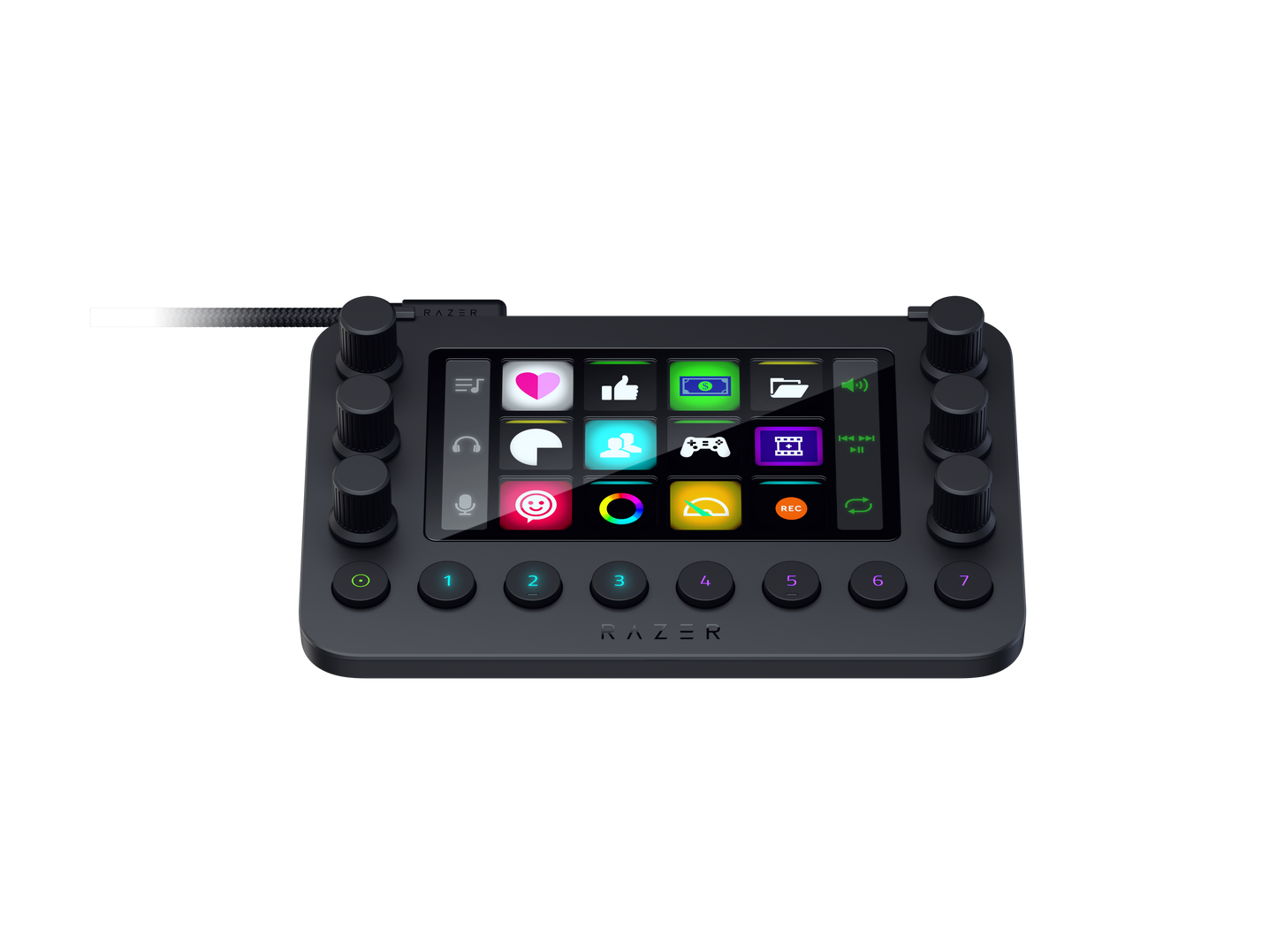 Razer Streamdeck-Fully Customizable RGB Interface for Streaming