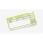 Aurora Collection top plate for G713 Keyboard - Green (brown box packaging)