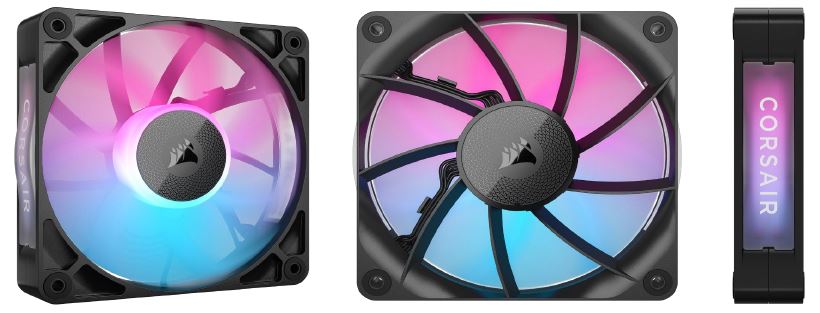 CORSAIR RX RGB Series, iCUE LINK RX120 RGB, 120mm RGB Fan, Single Fan