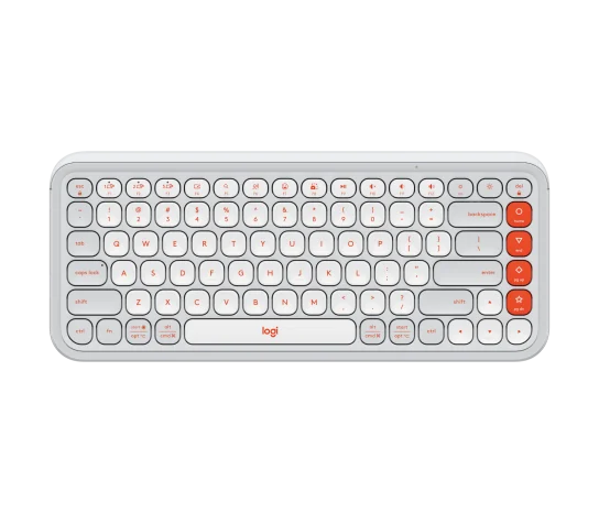 Logitech POP Icon Keys wireless keyboard - Off White