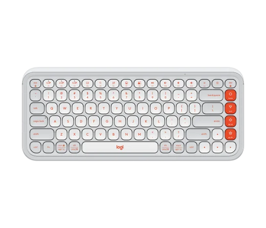 Logitech POP Icon Keys wireless keyboard - Off White