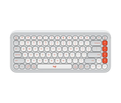 Logitech POP Icon Keys wireless keyboard - Off White