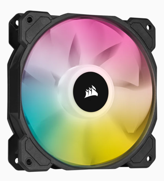 SP120 RGB ELITE, 120mm RGB LED Fan with AirGuide, Single Pack