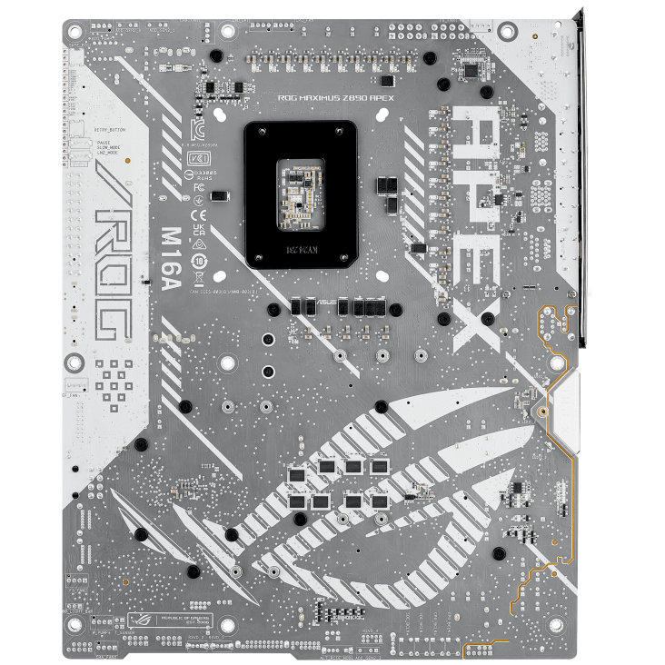 ROG MAXIMUS Z890 APEX/ATX/INTEL LGA1851/2x DDR5 DIMM max 96GB/Max 9600MHz/2x PCIE5.0(CPU), 2xPCIE4.0(Chipset x4/x4)/4x M.2 (CPU), 2x M.2(Chipset)