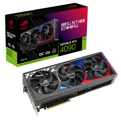 NVIDIA, RTX 4090 OC, OC 2640 MHz, 24GB GDDR6X, 3xDP, 2xHDMI, 3xFans, 1000W, 3 Years Warranty