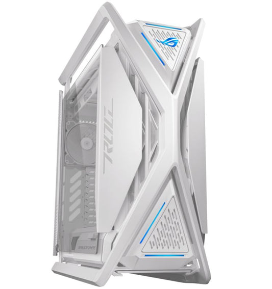 ASUS GR701 ROG Hyperion Case White E-ATX/ATX/M-ATX/Mini-ITX,Tempered Glass Window, Metal Front Panel, 4x USB 3.2, 1x USB 3.2 Gen2 (Type-C)