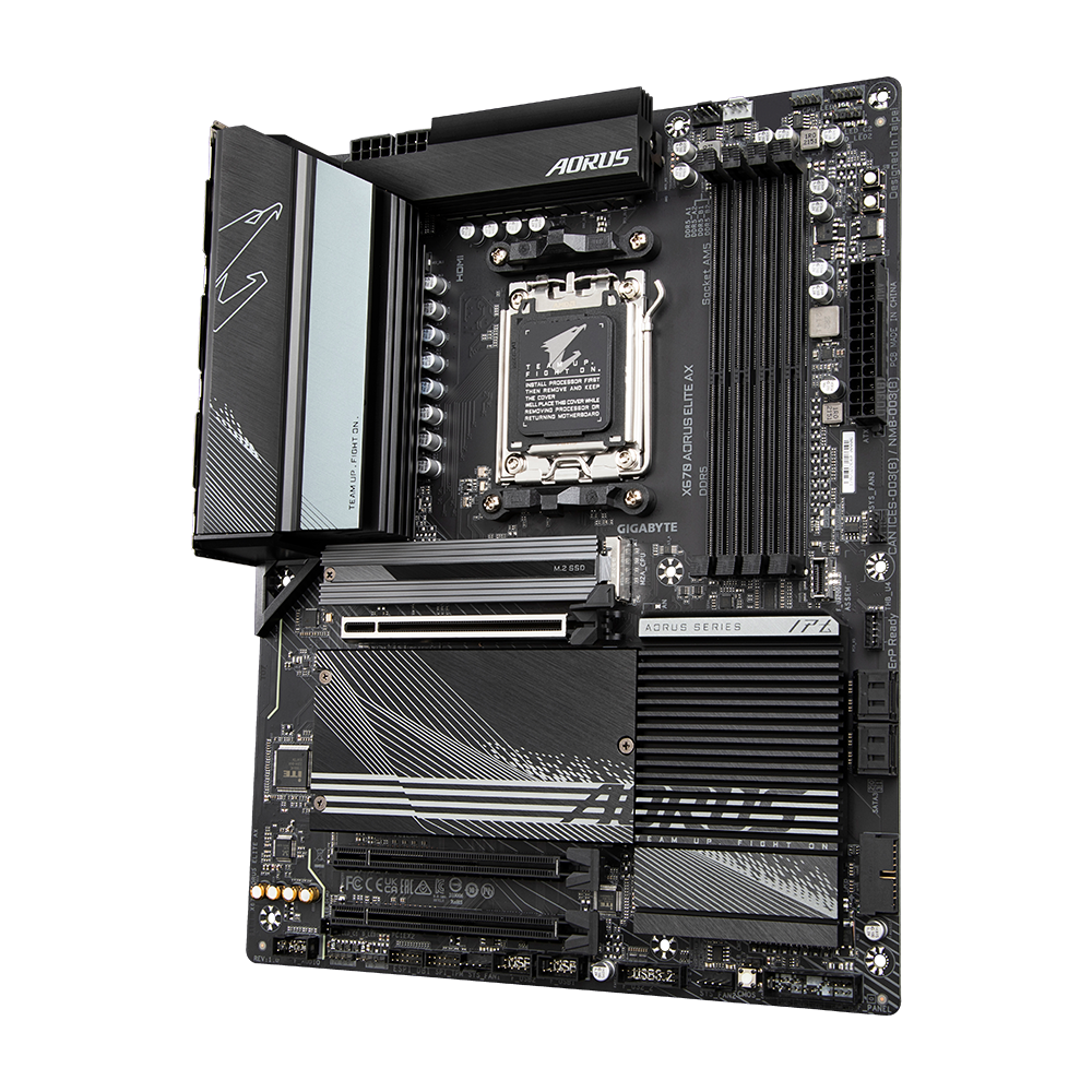 X670 AORUS ELITE AX/AMD AM5/ATX/4x DDR5 up to 192GB/8000MHz/PCIe 4.0 x2 3.0x1/M.2 x3