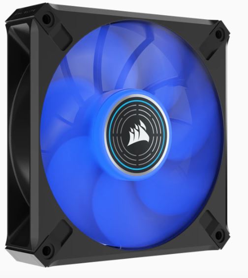 CORSAIR ML ELITE Series, ML120 LED ELITE, 120mm Magnetic Levitation Blue LED Fan with AirGuide, Single Pack