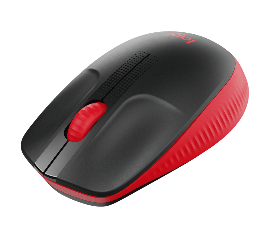 LOGITECH WIRELESS MOUSE M190 - Red