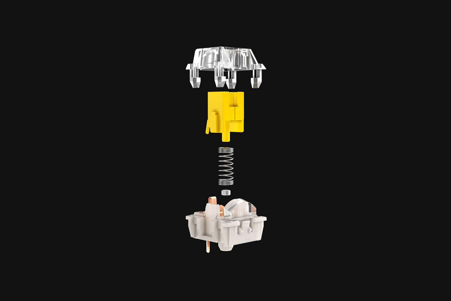 Razer Mechanical Switches Pack-Yellow Linear Switch-World Packaging