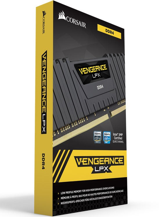 Corsair Vengeance LPX 16GB (2x8GB) DDR4 3200MHz C16 Desktop Gaming Memory Black - AMD Ryzen