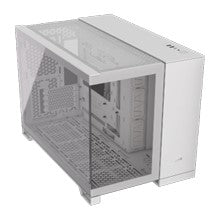 2500X Tempered Glass mATX Mid-Tower, White