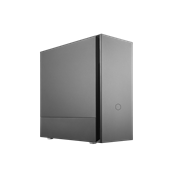 Silencio S600, ATX, Sound-Dampened Side Panel, Sound-dampened Steel Front Door, Removable Sound Dampening Top Cover,  SD Card Reader