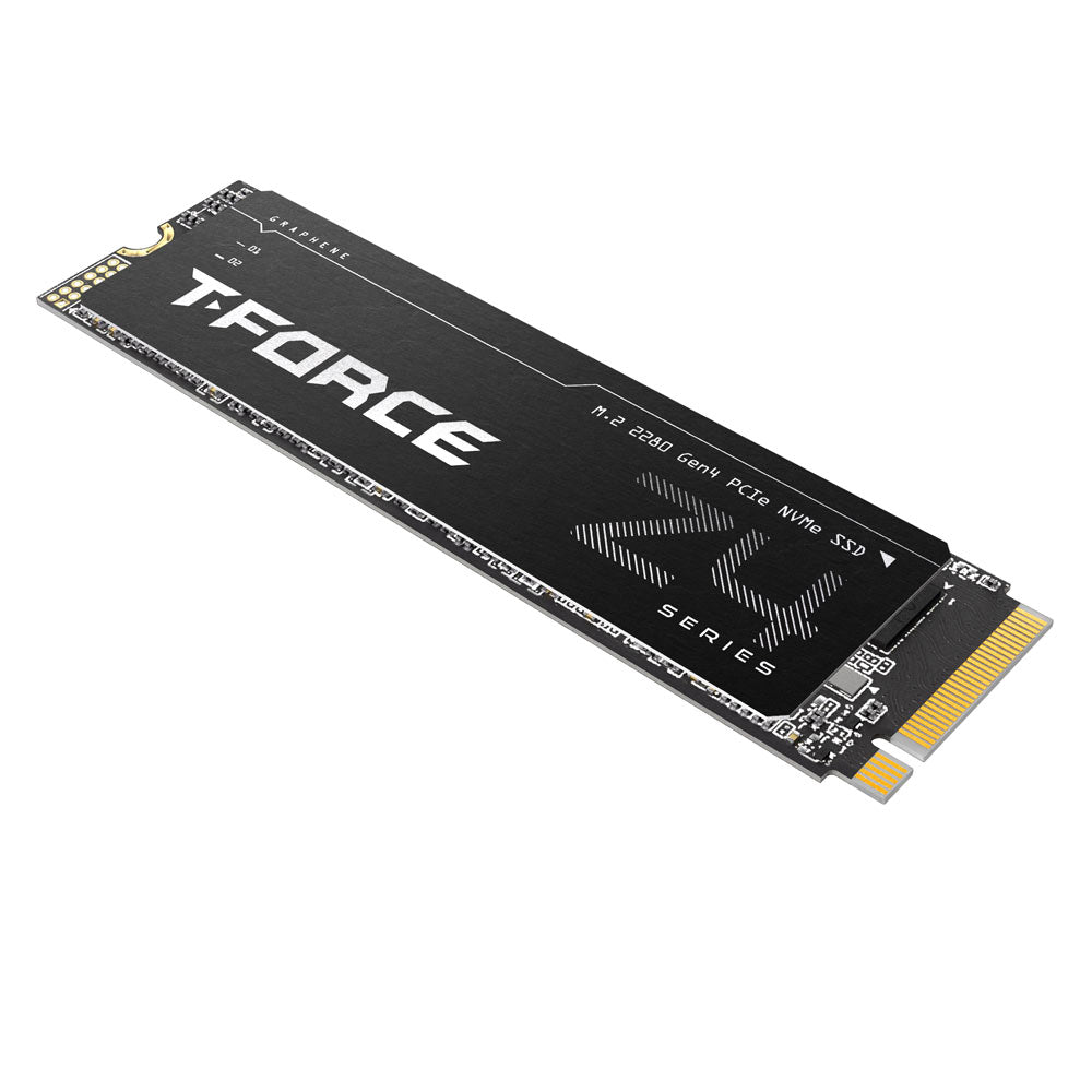 T-FORCE M.2-2280 PCI-E Gen4x4 Z44A7Q 4TB RETAIL W/HEAT STICKER, 5 years limited Warranty