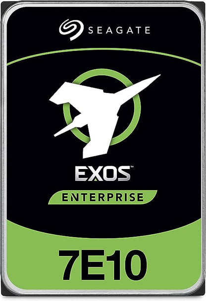 Seagate Exos 7E10 Enterprise Hard Drive 6 TB 512E/4KN, ITERNAL 3.5' SATA DRIVE, 2TB, 6GB/S, 7200RPM, 5YR WTY