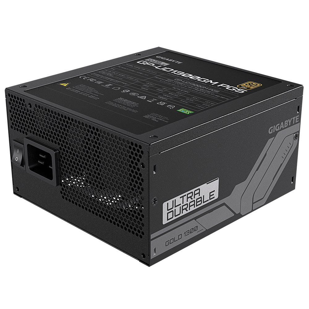 UD1300GM PG5/Fully modular/850W/ATX v3.0/150 x 160 x 86 mm/Gold 80PLUS/Support PCIe Gen 5.0