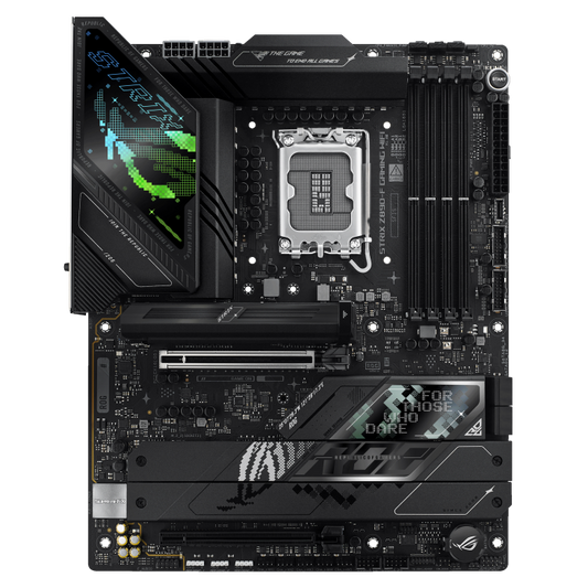 ROG STRIX Z890 F/ATX/INTEL LGA1851/4x DDR5 DIMM max 192GB/Max 8600MHz/1x PCIE5.0(CPU), 1xPCIE4.0(Chipset x16)/2x M.2 (CPU), 3x M.2(Chipset)