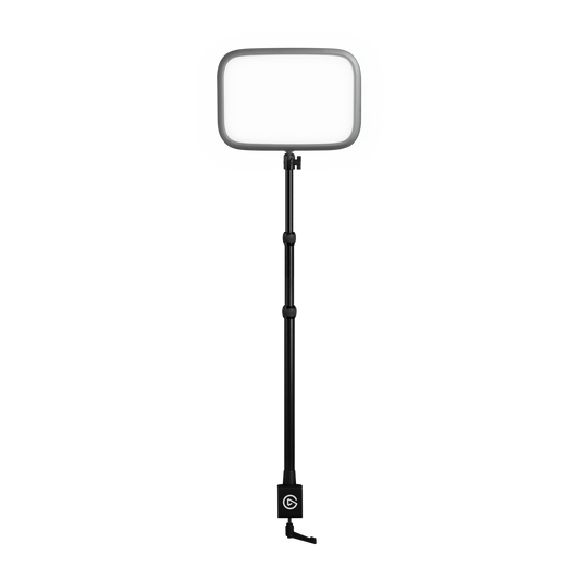 Elgato Key Light, professional studio LED panel with 2500 lumens, colour adjustable, app-enabled, for PC and Mac, metal desk mount