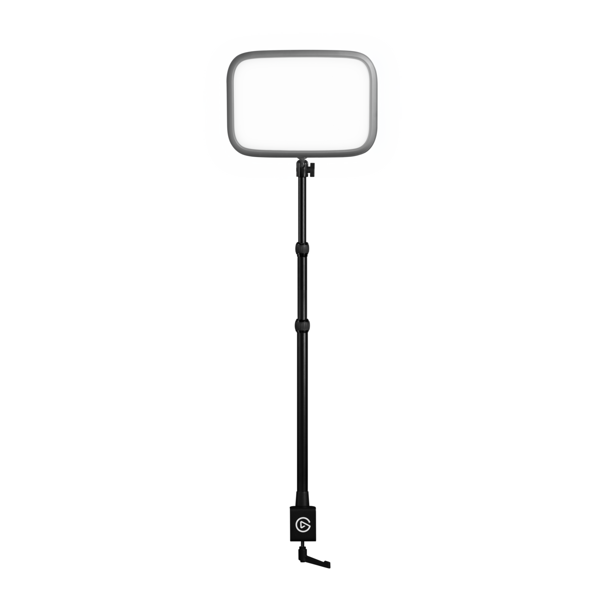 Elgato Key Light, professional studio LED panel with 2500 lumens, colour adjustable, app-enabled, for PC and Mac, metal desk mount