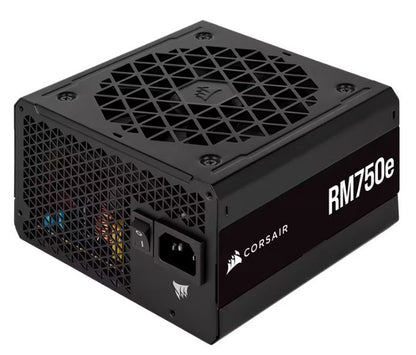 Corsair RM750E 750W ATX 3.0, 12VHPWR Cable included. Fully Modular 80PLUS Gold ATX 3.0 & PCIe 5.0 Compliant Power Supply, PSU, 7 Years Warranty