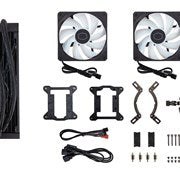 ML240L Core ARGB, 2x New 120 ARGB Fan, New Dual Chamber Gen S, 240mm Radiator with Larger Surface Area, CryoFuze Thermal Paste