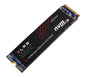 PNY CS3040 2TB NVMe SSD Gen4 for PS5 5600MB/s 4300MB/s R/W 3600TBW 750K/600K IOPS 2M hrs MTBF  5yrs