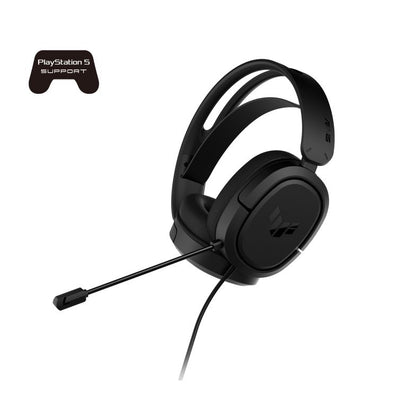 ASUS TUF Gaming H1 Headset,  7.1 Surround Sound, Lightweight, For PCs, Macs, tablets, smartphones, PlayStation 5, Nintendo Switch and XBOX