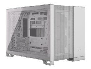 2500D Airflow Tempered Glass Mid-Tower, White