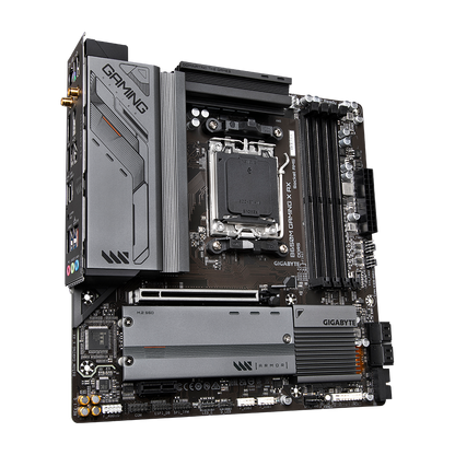 B650M GAMING X AX/AMD AM5/MATX/4x DDR5 up to 192GB/8000MHz/PCIe 4.0 x1 3.0 x1/M.2 x2