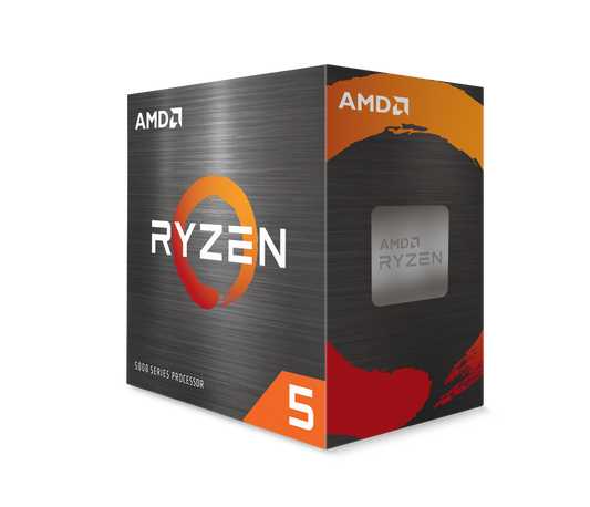 AMD Ryzen 5 5600X 6-Core/12 Threads, Max Freq 4.6GHz, 35MB Cache Socket AM4 105W, With Wraith Stealth cooler