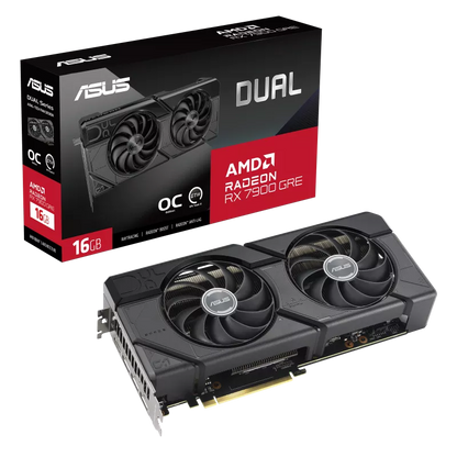 ASUS Dual AMD Radeon RX 7900 GRE OC Edition 16GB GDDR6