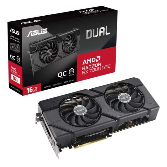 ASUS Dual AMD Radeon RX 7900 GRE OC Edition 16GB GDDR6