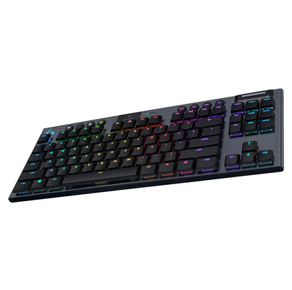 G915 TKL Tenkeyless LIGHTSPEED Wireless RGB Mechanical Gaming Keyboard Clicky