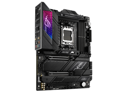 ASUS, ROG-STRIX-X670E-E-GAMING-WIFI, AMD, AM5, AMD X670, 4x DDR5, 192G, Upto 8000+, PCIe 5 - 2x16