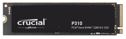 Crucial P310 500GB Gen4 2280 NVMe SSD 6600/3500 MB/s R/W 110TBW 520K/890K IOPS 1.5M hrs MTTF Full-Drive Encryption M.2 PCIe4 5yrs