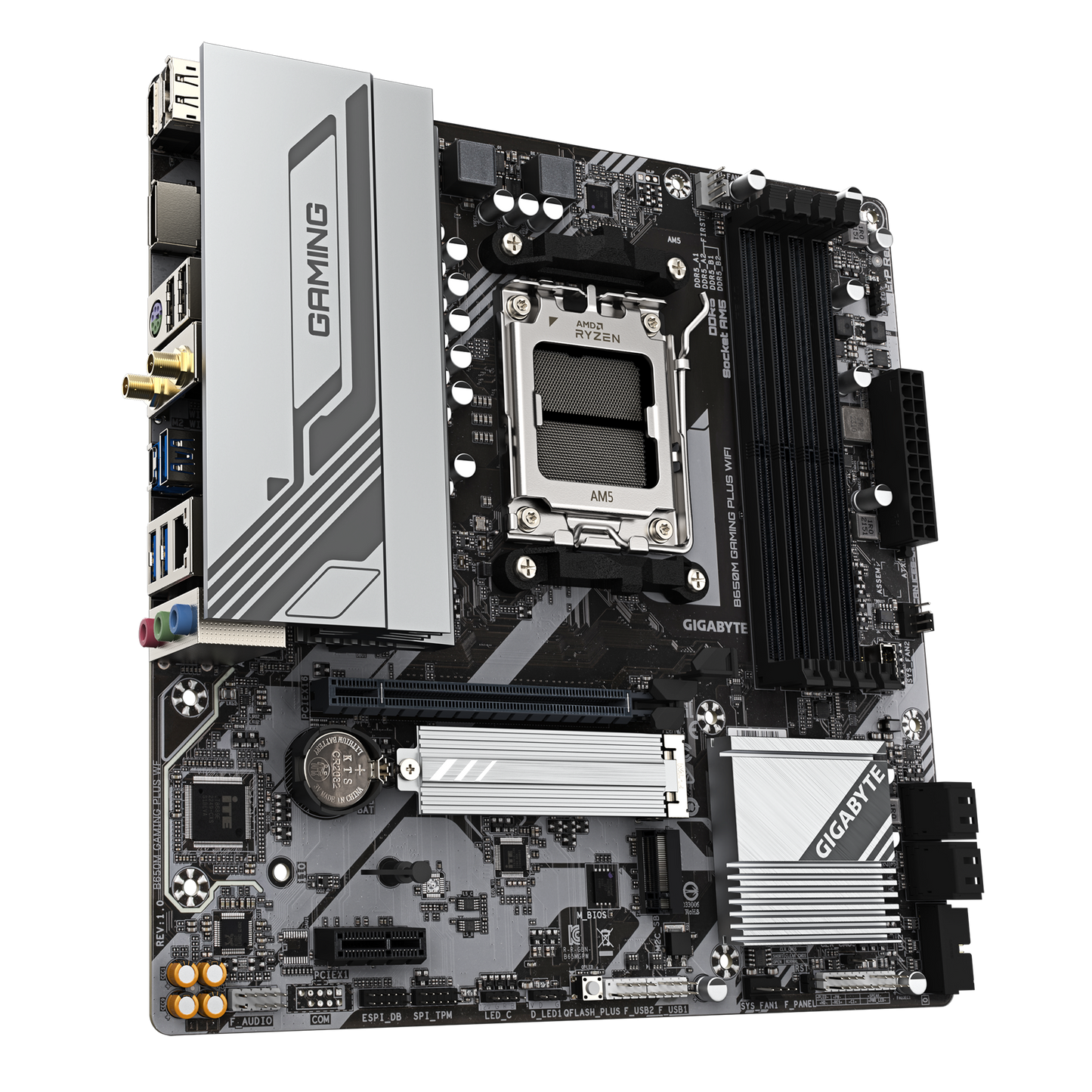 Model Name: B650M GAMING PLUS WF AMD AM5 B650/rev.1.0 Micro ATX/RTL8852CE