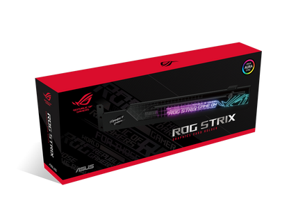 The ROG Strix Graphics Card Holder eliminates sag from even the most powerful graphics cards and offers easy installation.