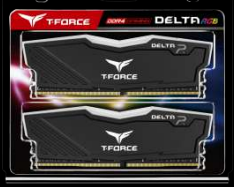 T-Force Delta RGB, Black, DDR4, 3600MHz, 32GB Kit(2 x 16GB), U-DIMM, CL18, 1.35V, Limited Lifetime Warranty