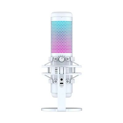 HyperX QuadCast S - USB Gaming Microphone (White-Grey)