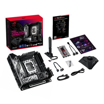 ROG STRIX Z890 I/ITX/INTEL LGA1851/2x DDR5 DIMM max 96GB/Max 9200MHz/1x PCIE5.0(CPU)/2x M.2